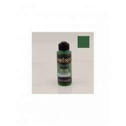 Farba akrylowa półmatowa Premium 120ml ciemna zieleń 9052