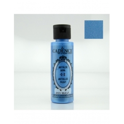 CADENCE Farba metaliczna METALIK BOYA 70ml niebieski 203,  ikona