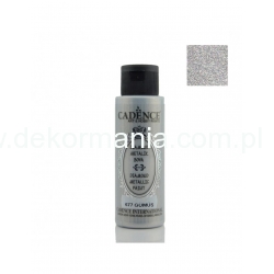 CADENCE Farba metaliczna DIAMOND METALIC 70ml srebrny 677   ikona,