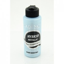 Farba hybrydowa metaliczna 120ml dziecięcy niebieski 809 METALIK