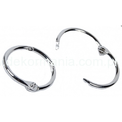 Kółko metalowe zamykane, koło zatrzaskowe 3cm,