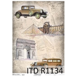 Papier ryżowy ITD A4 R1134
