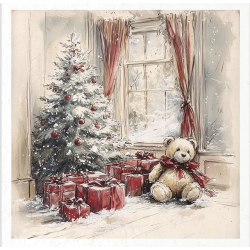 Zestaw papierów ryżowych mini ITD 14,8*14,8cm, 6szt., RSM203