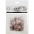 Zestaw papierów ryżowych mini ITD 14,8*14,8cm, 6szt, RSM024, misie