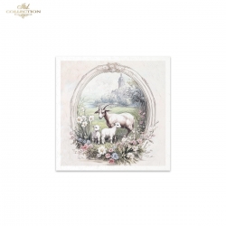 Zestaw papierów ryżowych 14,8*14,8cm, 6szt. ITD, RSM164