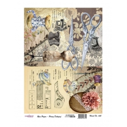 CADENCE Papier ryżowy  format A4  ( 645 ) przybory krawieckie