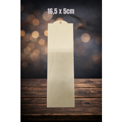 Zakładka 16,5x5,5cm falka, zakładka falka, sklejka 3mm
