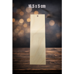Zakładka 16,5x5cm prostokątna, sklejka 3mm