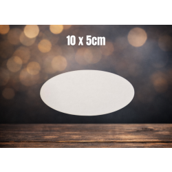 Owal 10x5cm, beermata 1,5mm