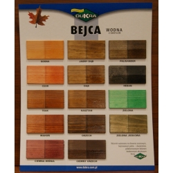 Bejca w proszku 18g  PALISANDER / bejca do drewna proszek