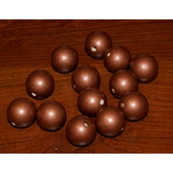Kulka drewniana lakierowana czekolada 25mm  ,CENA   1szt  , ( kulki drewniane  ),koralik drewniany