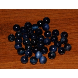 Kulka drewniana lakierowana granatowa 12mm  ,CENA   1szt  , ( kulki drewniane  ),koralik drewniany
