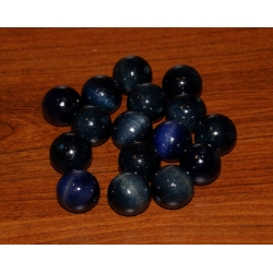 Kulka drewniana lakierowana granatowa 20mm  ,CENA   1szt  , ( kulki drewniane  ),koralik drewniany