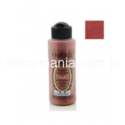 Farba metaliczna do złoceń,ikona 120ml antyczna miedź 104 / gilding