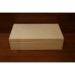 Herbaciarka 8 , pudełko z 8 przegrodami   28,5x16x7,5 cm , pudełko na herbatę, pudełko drewniane 28,5x16x7,5 / H8