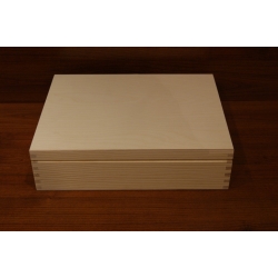 Herbaciarka 12 , pudełko z 12 przegrodami , przybornik   28,5x22,5x8 cm , 12 przegródek,  pudełko na herbatę, pudełko drewniane / H12