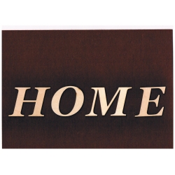 HOME , napis wysokość 5cm