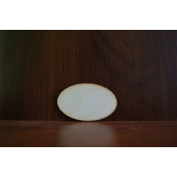 SKLEJKA #3mm Owal 6,5x4,5cm