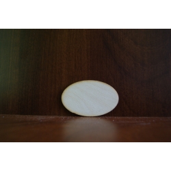 SKLEJKA #3mm Owal 6,5x4cm