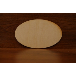 SKLEJKA #3mm Owal 13x8cm
