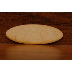 SKLEJKA #3mm Owal 7x2,5cm