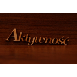 Aktywność  wys.15mm