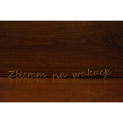 Zbieram na wakacje  wys.12mm