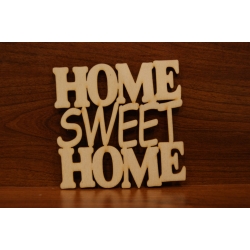 Home sweet home 9,5cm / SKLEJKA #3mm