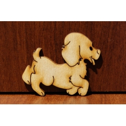 SKLEJKA #3mm Pies 5x4,2cm, piesek
