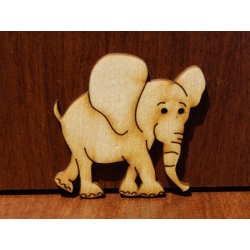 Słoń , słonik  5x5cm