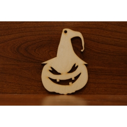 Dynia 7,5cm  z otworem, Halloween