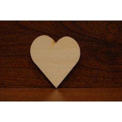 Serce 4x3,8cm   , b/o