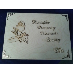 Pudełko książka z zatrzaskiem  34x25x4,7cm ,   np ;na Komunię , Biblię , album itp