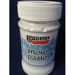 PENTART Pasta śniegowa 100ml, masa śniegowa, Snow paste / efekt śniegu