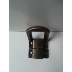 Zamknięcie  2,5x2cm   ozdobne , zatrzask 2x2,5cm  A024  walizka / okucia metalowe  do pudełek