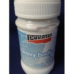 Heavy body gel 100ml   PENTART , gęsta pasta żelowa matowa / MATT