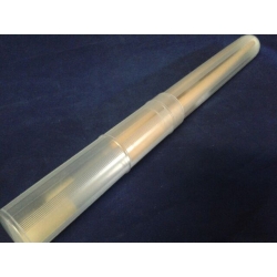 Plastikowa tuba ,  etui na pędzle  dł: 34cm , wysuwana , regulowana