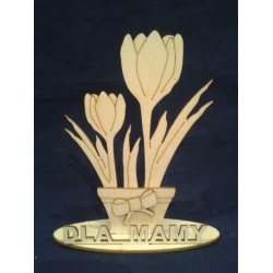 Dla Mamy   15x11cm  , kwiaty dla Mamy , Dzień Matki