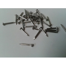 Gwóźdź  srebrny  1cm