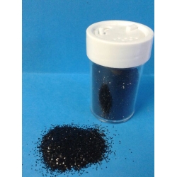 Brokat czarny 8g , brokat sypki CZARNY