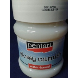 Lakier połysk wodny 230ml – varnish gloss Pentart