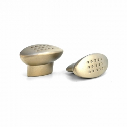 Uchwyt meblowy 43x25mm , uchwyt metalowy GN6606 / SATYNA  , na 2 śruby / CENA 1 sztuki
