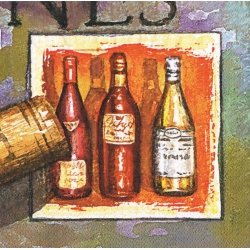 Serwetka -104- K  wino