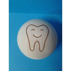 Pudełko okrągłe KULKA fi 5cm / h-4,5cm GRAWER pierwszy ząbek