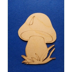 SKLEJKA #3mm Grzyb 12,5x9cm , grzybek / seria zwierzątka leśne / 0410