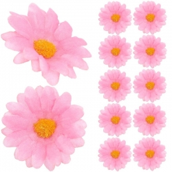 Główka stokrotka różowa średnica 4cm, 12szt.  kwiaty, stokrotki / florystyczne