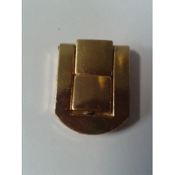 Zamknięcie  2,5x2cm   ozdobne , zatrzask 2x2,5cm A024 złoty  , walizka / okucia metalowe  do pudełek
