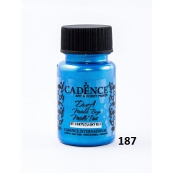 CADENCE Farba Dora metalik 187 BŁĘKITNE NIEBO 50ml  / SKY BLUE 187