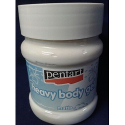 PENTART Heavy body gel  230ml  , gęsta pasta żelowa matowa, również jako klej / MATT