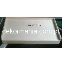 Stolnica duża  80 x 52,5 x wysokość -5 cm , grubość sklejki 1cm